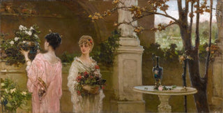 Wilhelm Kotarbiski - Arranging Flowers.webp
