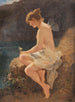 Psyché mit einem Schmetterling am Seeufer - Wilhelm Kray — Ansicht des Kunstwerks