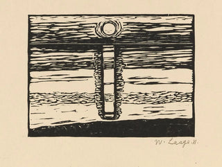 Sonnenuntergang über der Wattenmeer - Wilhelm Laage — Ansicht des Kunstwerks
