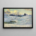 Col du Bernina - Wilhelm Ludwig Lehmann — gerahmtes Bild an der Wand