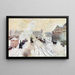 Frühling in München - Wilhelm Ludwig Lehmann — gerahmtes Bild an der Wand