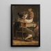 L'amour paternel - Wilhelm Marstrand — gerahmtes Bild an der Wand