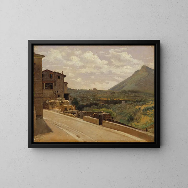 Italienisches Landschaftsgemälde - Wilhelm Marstrand — gerahmtes Bild an der Wand