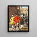 Jacob gegen Thybo und Jean de France - Wilhelm Marstrand — gerahmtes Bild an der Wand