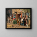Umzugsszene - Wilhelm Marstrand — gerahmtes Bild an der Wand