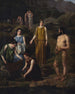 Nausicaa bringt die Kleider des gestrandeten Odysseus - Wilhelm Marstrand — Ansicht des Kunstwerks