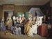 Szene aus dem Schlafzimmer der Geburt von Ludwig Holberg - Wilhelm Marstrand — Ansicht des Kunstwerks