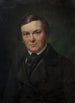 L'architekt Gottlieb Bindesbøll - Wilhelm Marstrand — gerahmtes Bild an der Wand