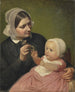 Die Frau des Künstlers und ihr Sohn Poul - Wilhelm Marstrand — Ansicht des Kunstwerks