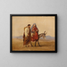 La Sainte Famille en fuite, esquisse - Wilhelm Marstrand — gerahmtes Bild an der Wand
