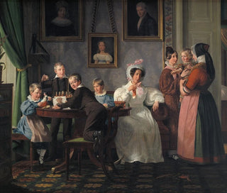 Wilhelm Marstrand - The Waagepetersen Family.webp