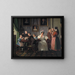 Die Familie Waagepetersen - Wilhelm Marstrand — gerahmtes Bild an der Wand