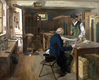 Wilhelm Rgge der Jngere - In der Glaserwerkstatt.webp