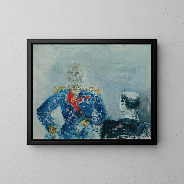 General und Diplomat - Wilhelm Thöny — gerahmtes Bild an der Wand