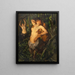 Satyr und Zentauren - Wilhelm Trübner — gerahmtes Bild an der Wand