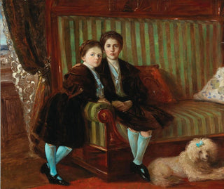 Brüder und Schwestern - Wilhelm Trübner — Ansicht des Kunstwerks