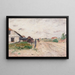 Landschaft von Skagen - Wilhelm von Gegerfelt — gerahmtes Bild an der Wand