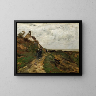 Vue à Menil-Val - Wilhelm von Gegerfelt — gerahmtes Bild an der Wand