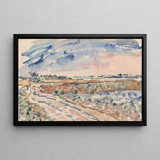 Wilhelmus Johannes Steenhoff - Weg door landschap.webp