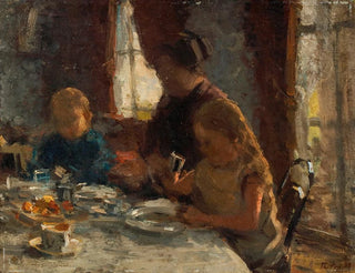 Willem Bastiaan Tholen - A family breakfast.webp