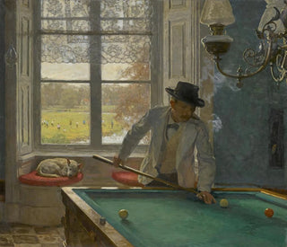 Willem Bastiaan Tholen - The Billiards Player.webp