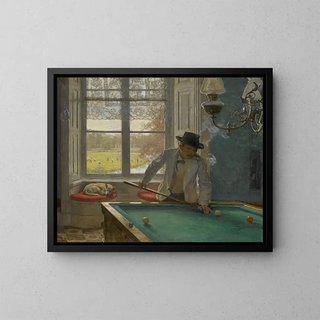 Willem Bastiaan Tholen - The Billiards Player.webp