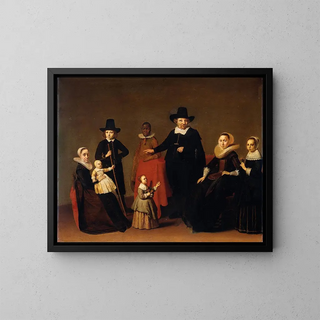 Willem Cornelisz Duyster - Family Group with a black Man.webp