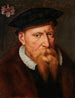 Portrait von Robert De Cro um 1500-1556 Bischof von Cambrai - Willem Key — Ansicht des Kunstwerks