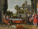 Komödiantengesellschaft auf einer Terrasse - Willem Pietersz Buytewech — Ansicht des Kunstwerks