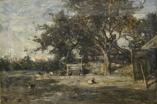 Willem Roelofs - Boerenerf bij Noorden.webp