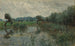 Prés d'eau sur la rivière IJssel - Willem Roelofs — Ansicht des Kunstwerks