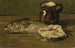 Stillleben mit Kabeljau - Willem Roelofs II — Ansicht des Kunstwerks