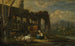 Italienische Landschaft mit Staffage-Figuren - Willem Romeyn — Ansicht des Kunstwerks