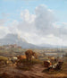 Landschaft mit Vieh von Willem Romeyn — Werkansicht