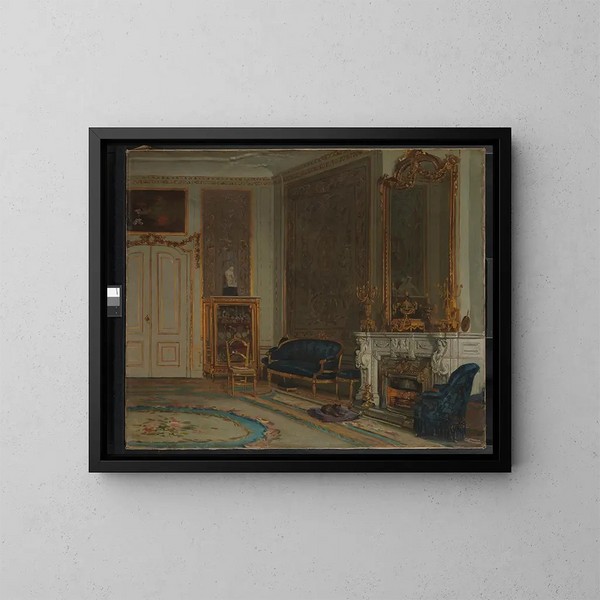 Das Hausflur des Hauses A. Willet-Holthuysen, Herengracht 605 - Willem Steelink Jr — gerahmtes Bild an der Wand