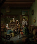 Das Rareeshow de Fraay Curieus - Willem van Mieris — Ansicht des Kunstwerks