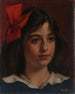 Portrait einer Mädchen - Willem Witsen — Ansicht des Kunstwerks