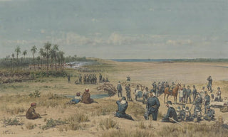 Willem de Famars Testas - De verovering van Toemoelit tijdens de expeditie van Samalangan 26 augustus 1877.webp