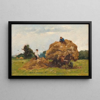 Willem de Zwart - Hay Wagon.webp