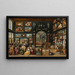 Apelle, der Campaspe malt - Willem van Haecht — gerahmtes Bild an der Wand