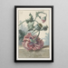 Mohnblumen - Willem van Leen — gerahmtes Bild an der Wand