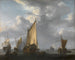 Der Kanonenschuss - Willem van de Velde der Jüngere — Ansicht des Kunstwerks