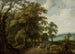 Landschaft mit Reisenden auf der Straße - Willem van den Bundel — Ansicht des Kunstwerks