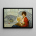 Der Schutzengel - William A Breakspeare — gerahmtes Bild an der Wand