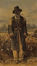 Mann, der in einem Baumwollfeld eine Pfeife raucht - William Aiken Walker — Ansicht des Kunstwerks