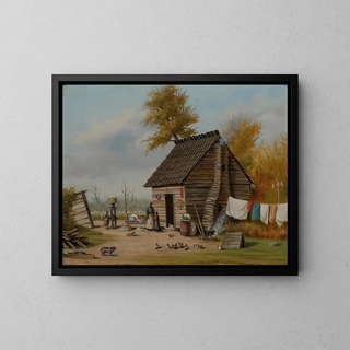 William Aiken Walker - Outside The Cabin.webp