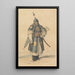 Portrait eines chinesischen Soldaten - William Alexander — gerahmtes Bild an der Wand