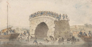 William Alexander - Remains of a Bridge at SanSienWey on the PeiHo near TongTcheou August 15 1793.webp