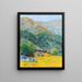 Landschaft der Lagune - William Alexander Griffith — gerahmtes Bild an der Wand