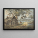 Mann auf Pferd und andere Figuren - William Anderson — gerahmtes Bild an der Wand